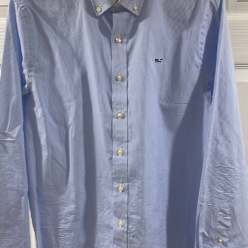 Vineyard Vines Light Blue Kids Button-Down Shirt